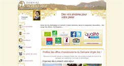 Desktop Screenshot of domainevirgilejoly.com